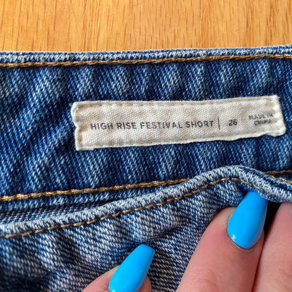 Jean shorts - Picture 1 of 3